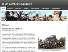 Tablet Screenshot of 155thcomposite.nebraskacivilairpatrol.org